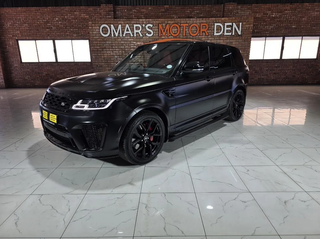 2021 Land Rover Range Rover Sport SVR, photo 1 of 5